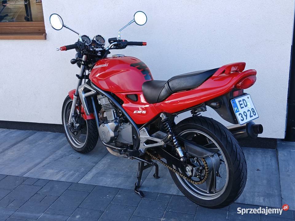 Kawasaki ER5 z przebiegiem 20 Sułkowice