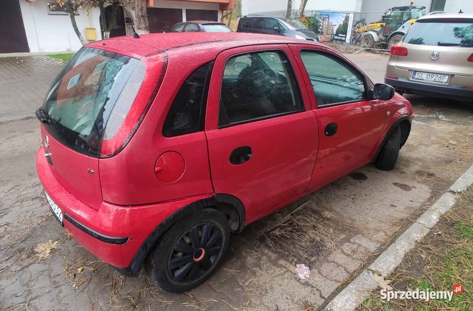 Opel Corsa C 12 benzyna 2004 na części do jazdy 75KM Ruda Śląska sprzedam