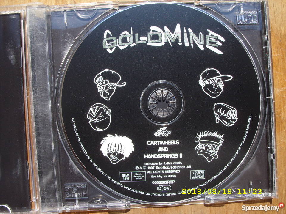 Rap CD GOLDMINECARTWHEELS II Wołów