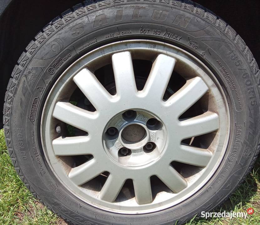 ALUFELGI 15 OPONY CAŁOROCZNE 2020 roku 5x100