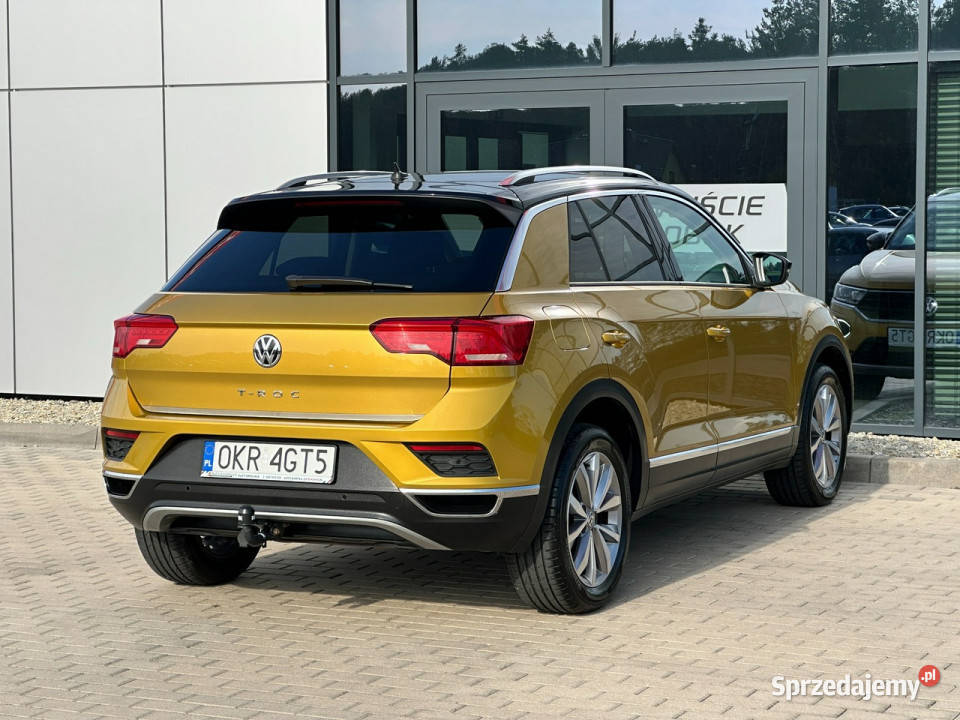 Volkswagen TRoc TOP Led Kamera Navi Lane assist serwisowany w ASO Kąty Opolskie