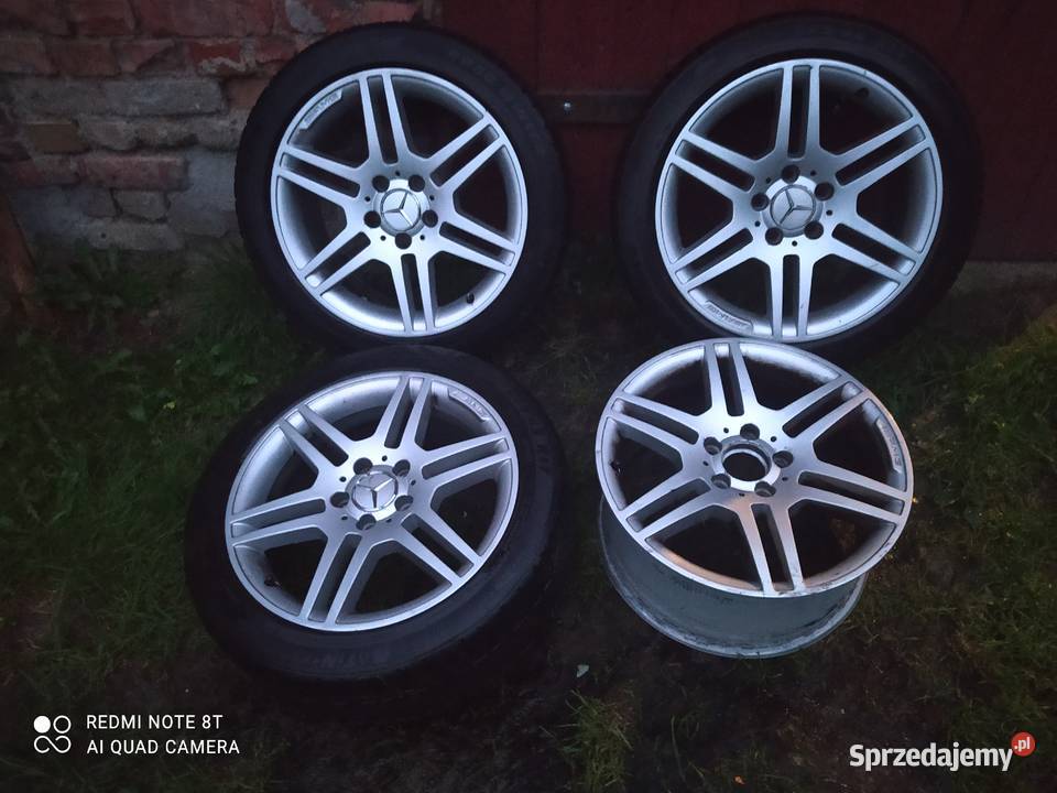 Koła Mercedes c klasa w204 AMG 17 Rozmiar 17" Koła i felgi Międzychód