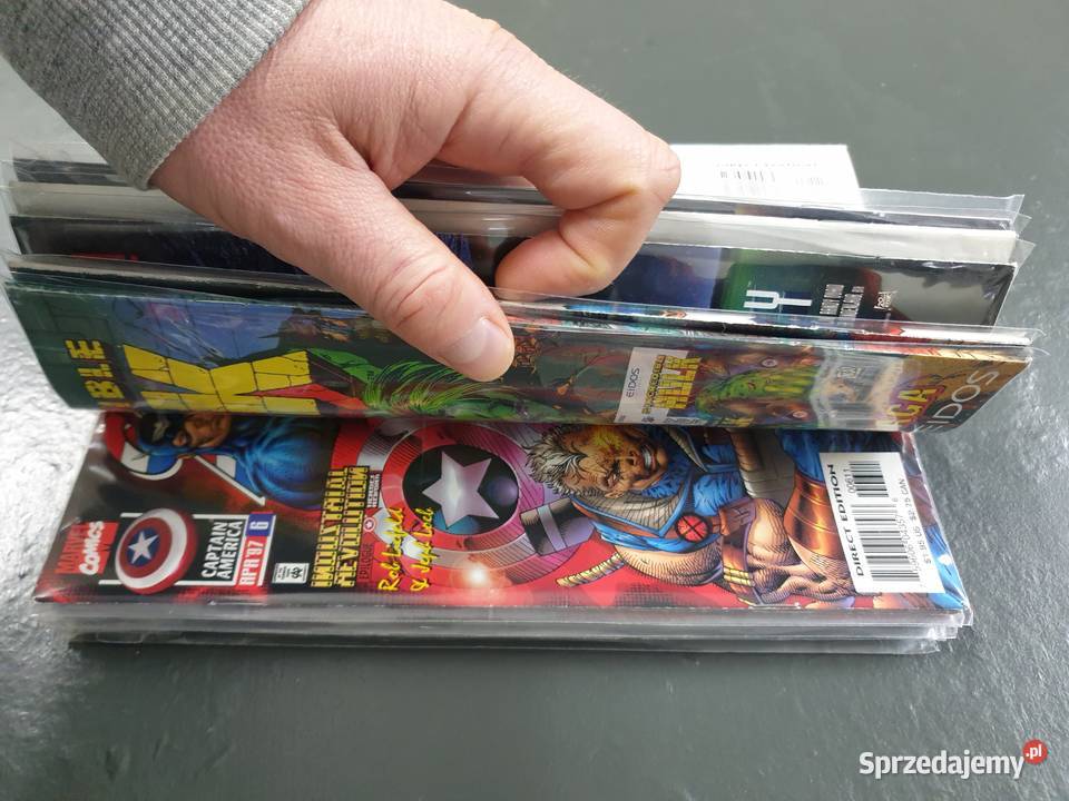 Captain America kolekcja 11 komiksów Marvel USA pomorskie Gdynia sprzedam
