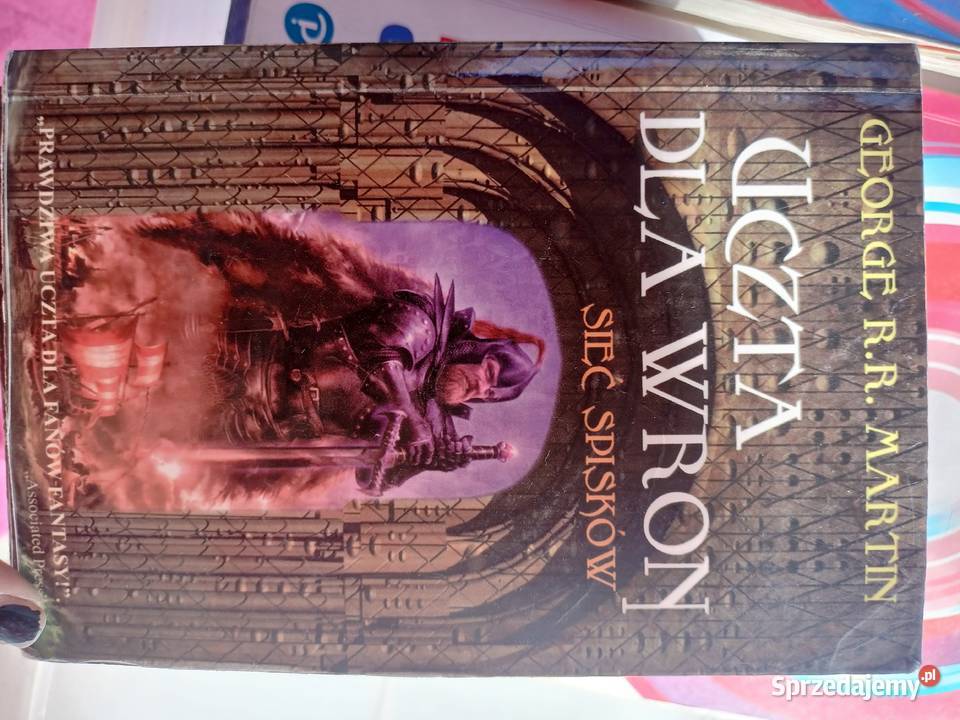 Uczta wron książki używane podręczniki miękka Warszawa