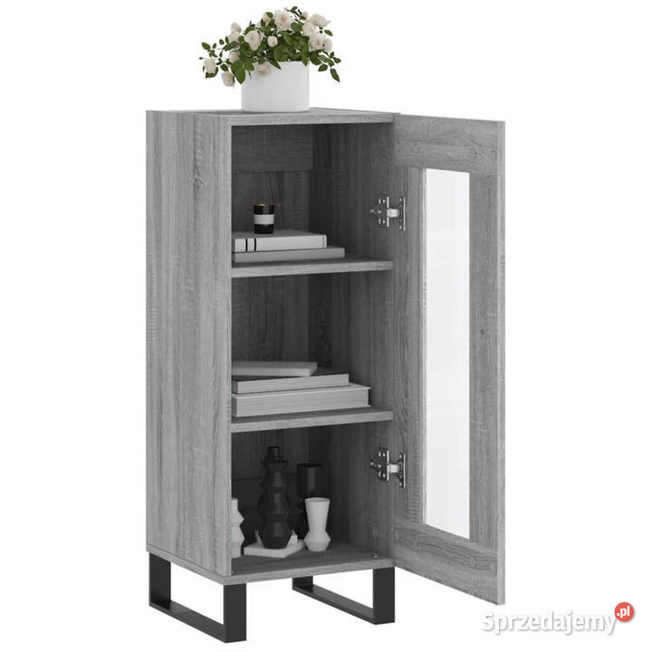 Szafka szary dąb sonoma 345x34x90 materiał mazowieckie Warszawa
