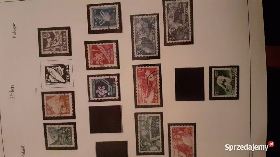 Znaczki Poczty polskiej śląskie Ciasna