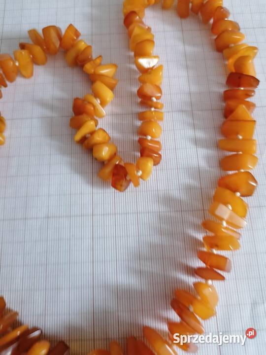 Naszyjnik z bursztynu miodowego Białystok