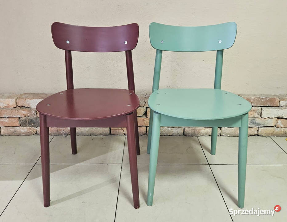 Krzesła drewniane FAMEG NOPP 2 sztuki Krzesła Pszczyna sprzedam