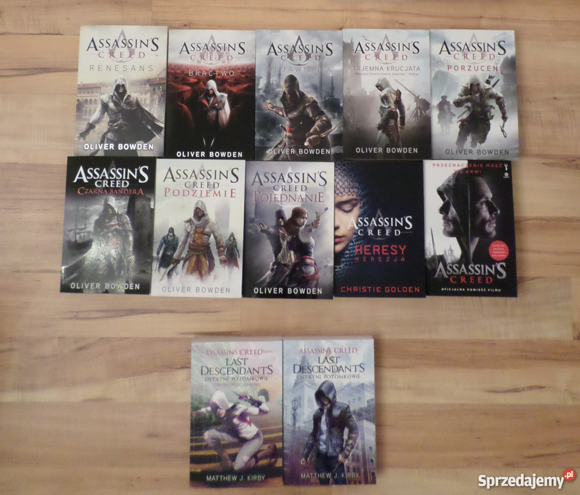 assassins creed książki seria