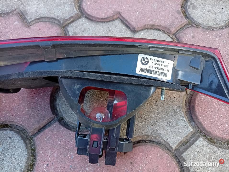 Lampy tylne BMW x1 Żarów