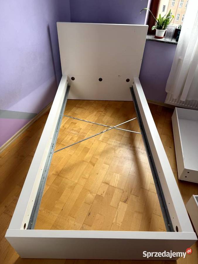 łóżko z szufladami w domrym stanie dolnośląskie Świdnica