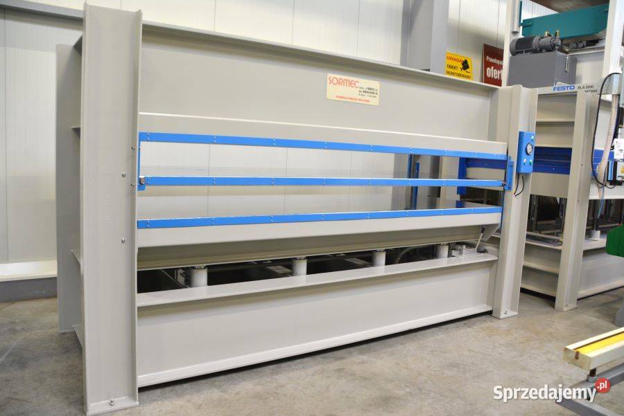 PRASA DO FORNIROWANIA SORMEC 35M X 13M 2 półki 8 Produkcja Biertowice