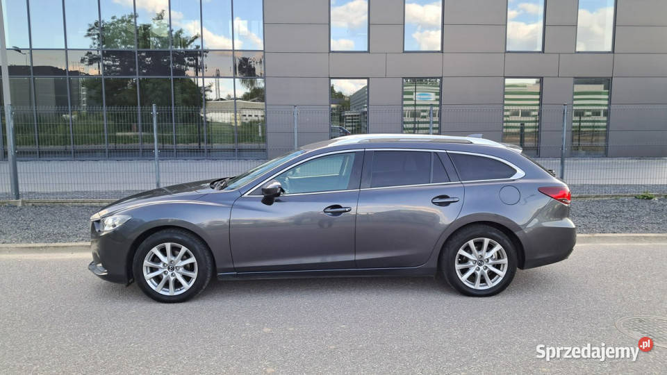 Mazda 6 22D SkyactiveD 150 Kombi Grzane Fotele szary 6 Pabianice sprzedam