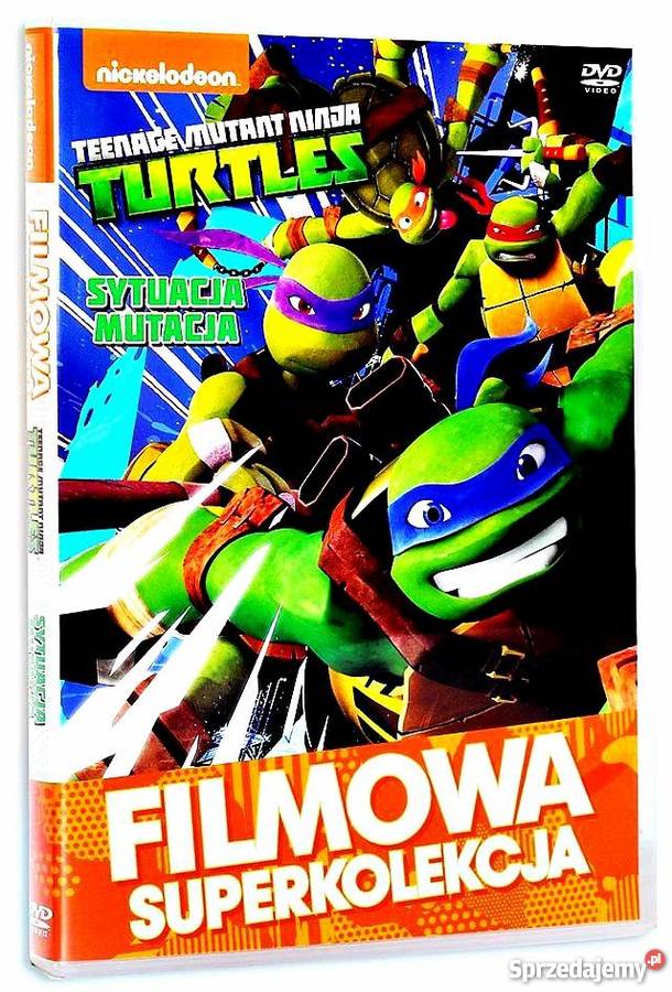 WOJOWNICZE ŻÓŁWIE NINJA SYTUACJA MUTACJA