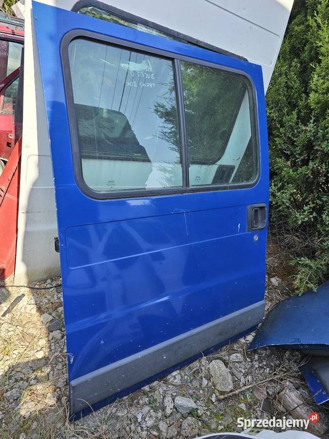 Drzwi prawe przesuwne fiat ducato mazowieckie Łagów