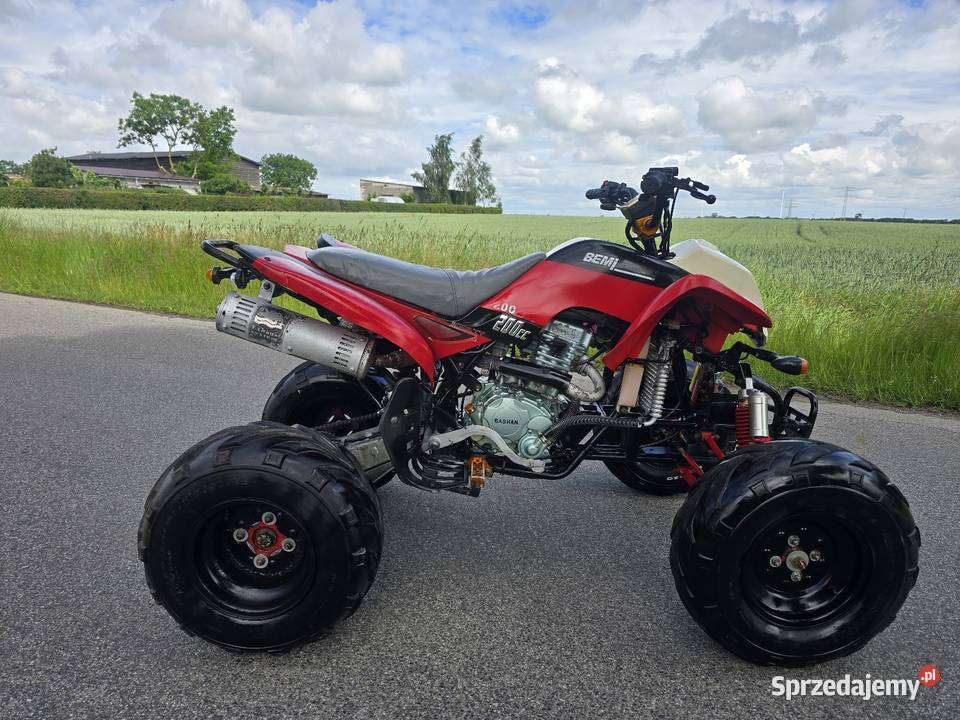 Quad Bashan 200250cc Duża Rama ciecz koła 10 Kruszwica