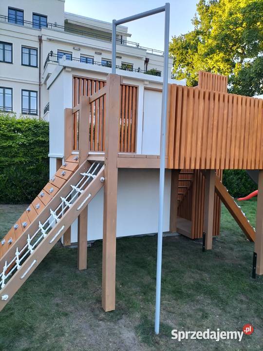 Drewniany domek dzieci D05 NOWOCZESNY plac zabaw Przemyśl sprzedam