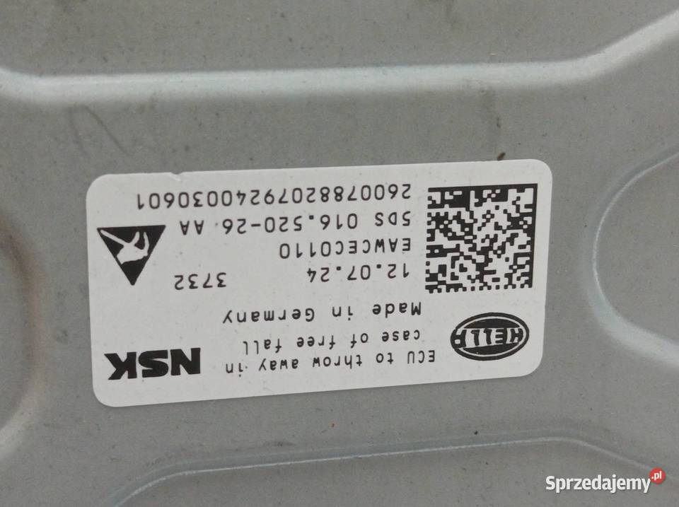 KOLUMNA WSPOMAGANIE ELEKTRYCZNE 488103387R Dacia świętokrzyskie sprzedam
