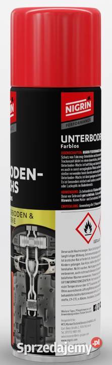 Wosk zabezpieczający do podwozia Nigrin 500ml Opalenica