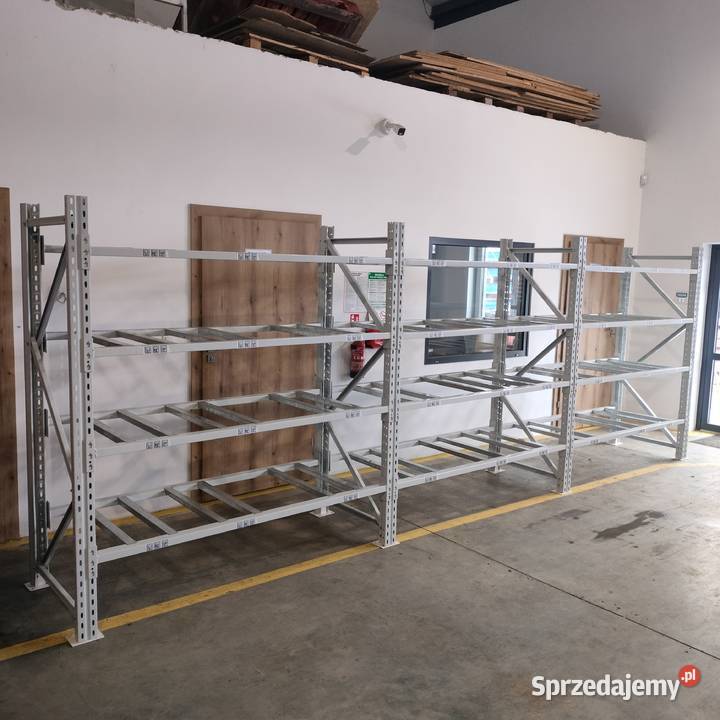 Regał magazynowy półkowy H200 trawers 178 Łomża
