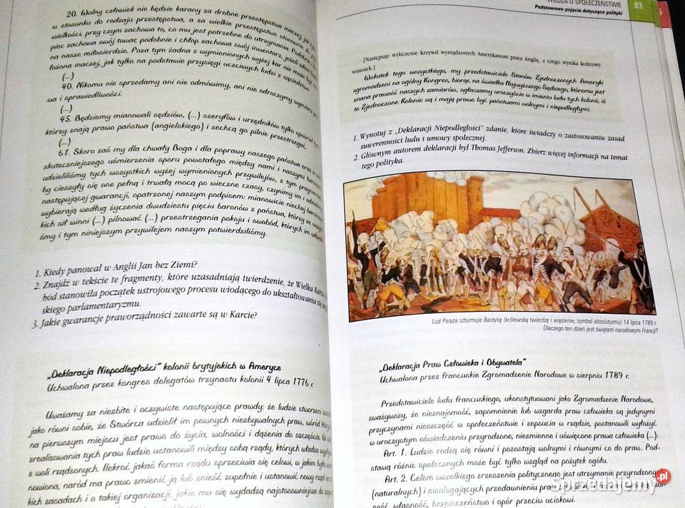 Wiedza o społeczeństwie państwie i prawie Jerzy lubelskie Chełm