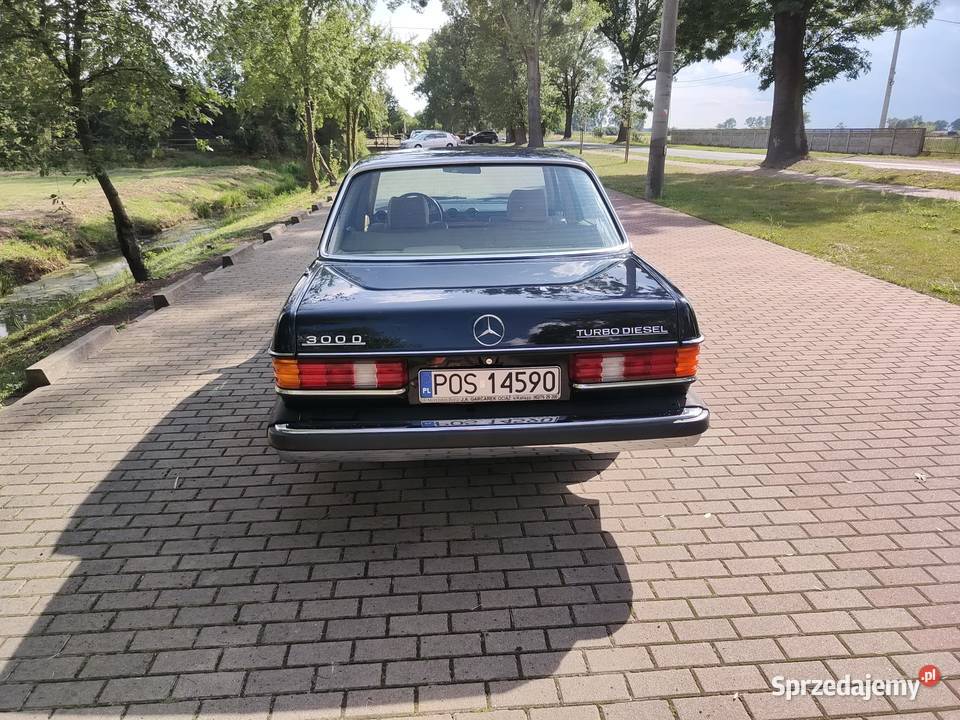MercedesBenz W123 USA Beczka 300 Turbo Diesel Odolanów