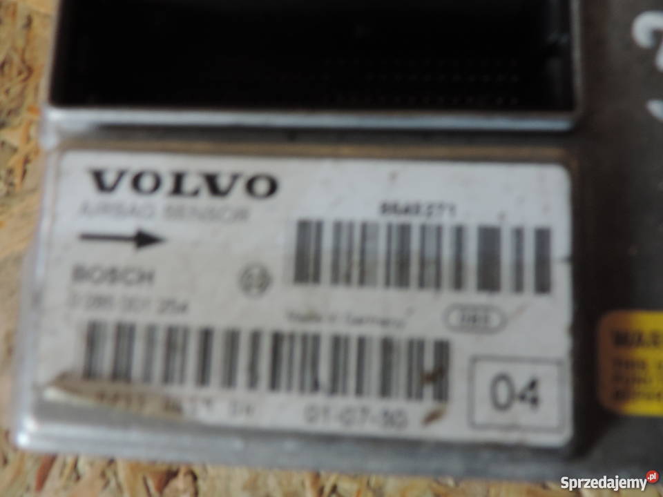 Sensor airbag VOLVO V70 XC70 S60 Nowy Sącz
