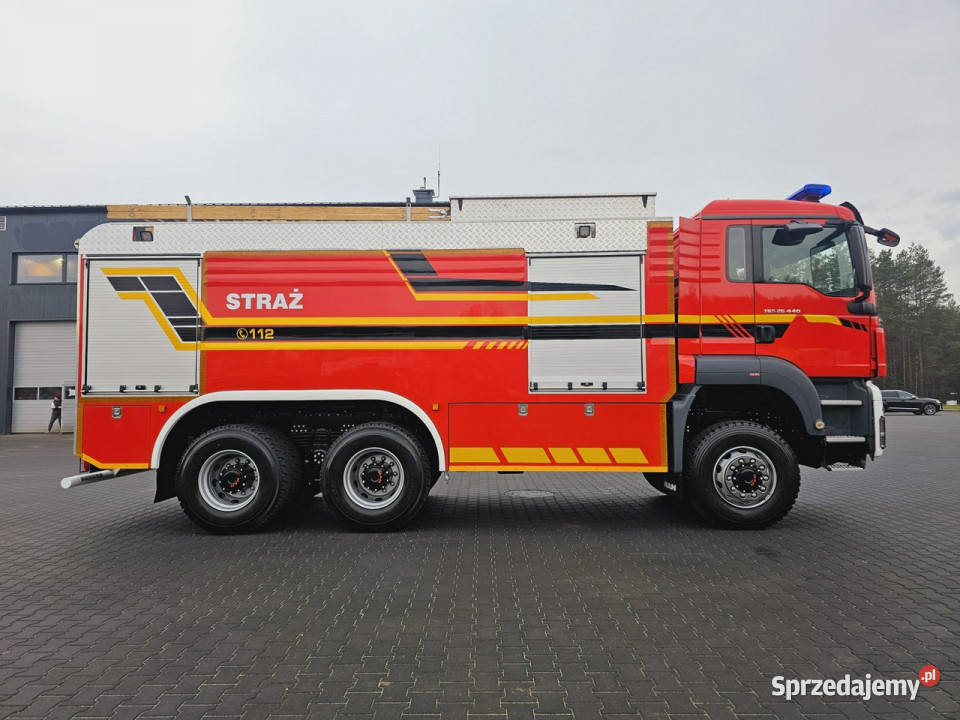 MAN TGS 26440 6x6 9500 l woda 950 piana