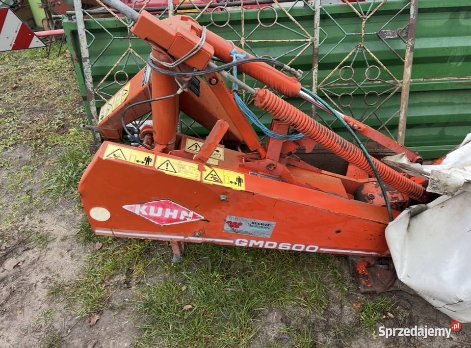 Kosiarka dyskowa Kuhn gmd 600 Claas Krone Śrem