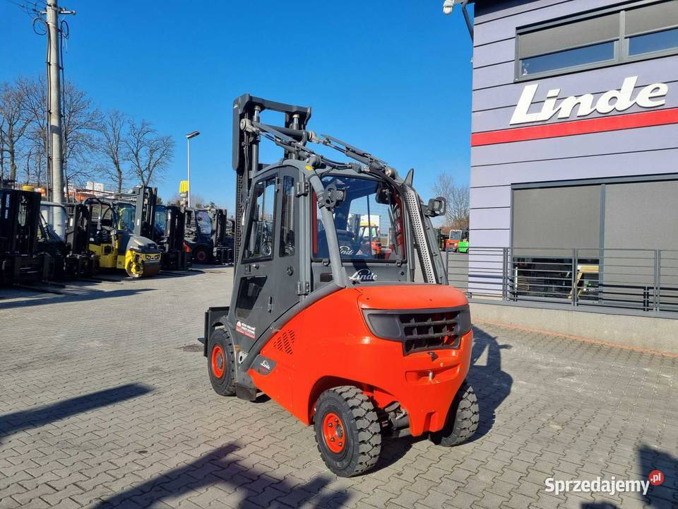 Wózek widłowy Linde H30D02 Przesuw boczny BD2328 małopolskie Mogilany