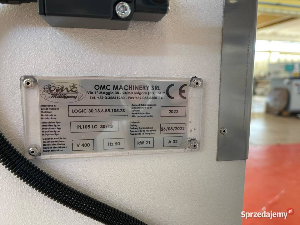 Prasa półkowa OMC 30001300 105T Olejowa Juszczyn