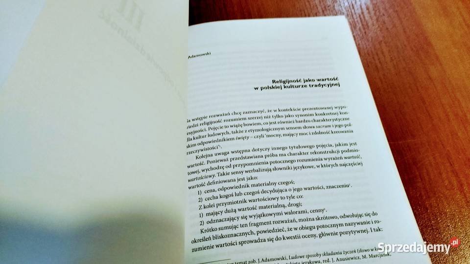 Aksjologia współczesności problemy i sprzedam