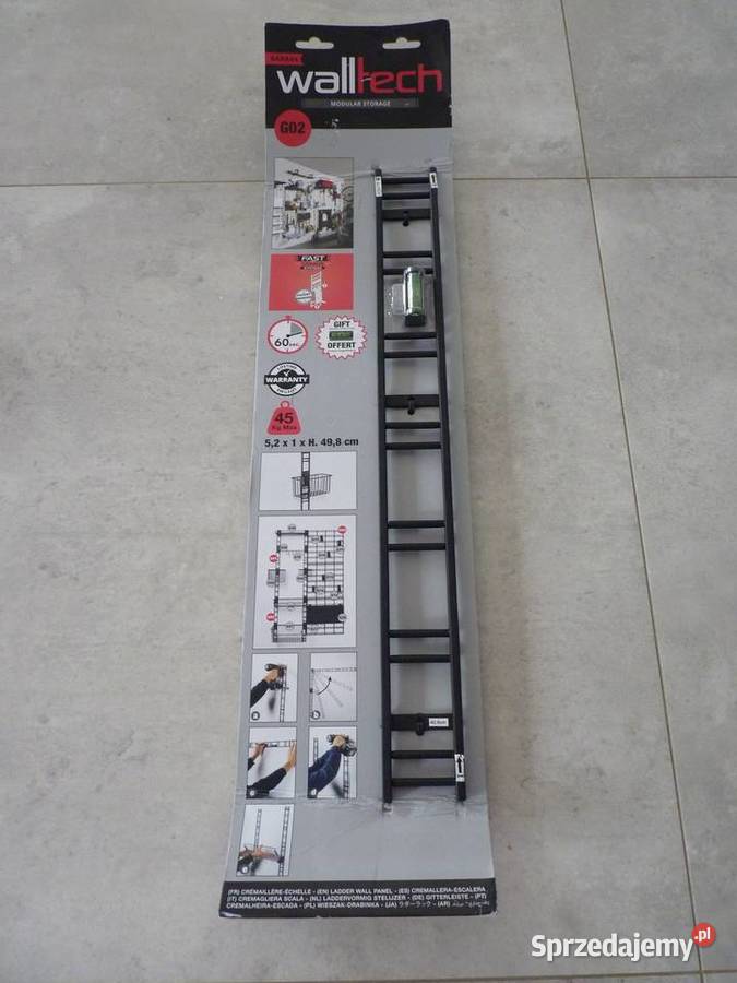 wieszak WALLTECH szyna złącze G02 system Marki