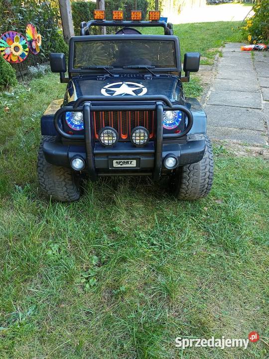 Jeep Monster 4x4 WXE1688 Czarny Full Power podlaskie Białystok