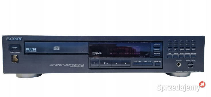 SONY odtwarzacz CD player CDP 195 CDP195 Międzychód