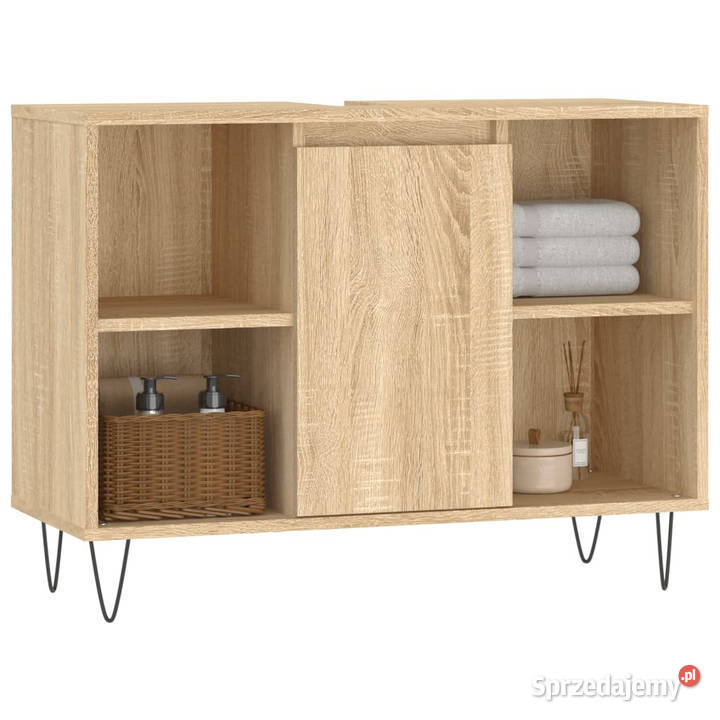 Szafka łazienkowa dąb sonoma 80x33x60 WM831631