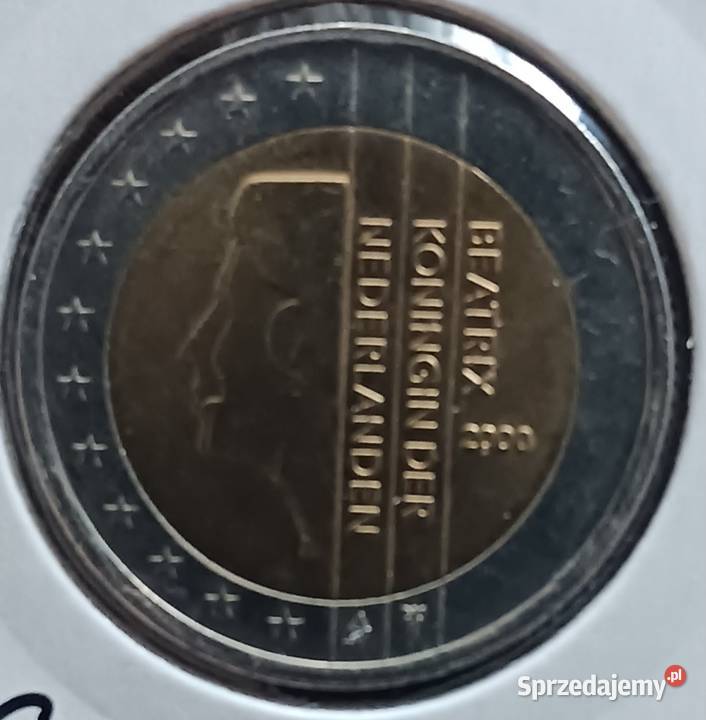 2 Euro Holandia 2000 r Beatrix około mennicze Konin