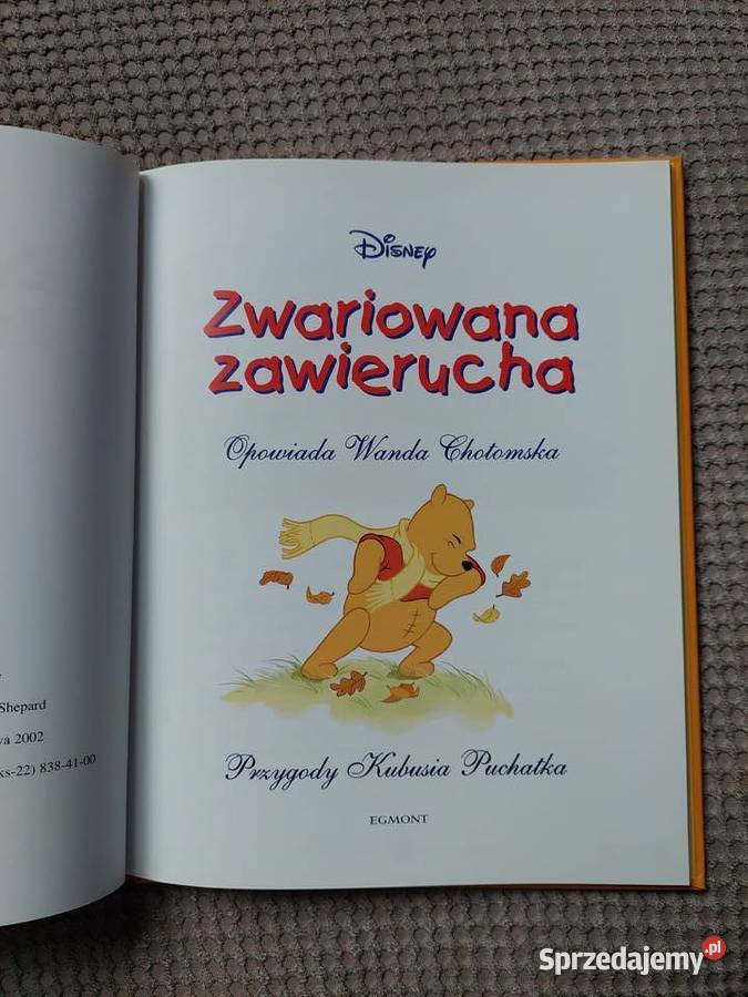 Zwariowana zawierucha Przygody Kubusia Puchatka Książki dla dzieci Kraków