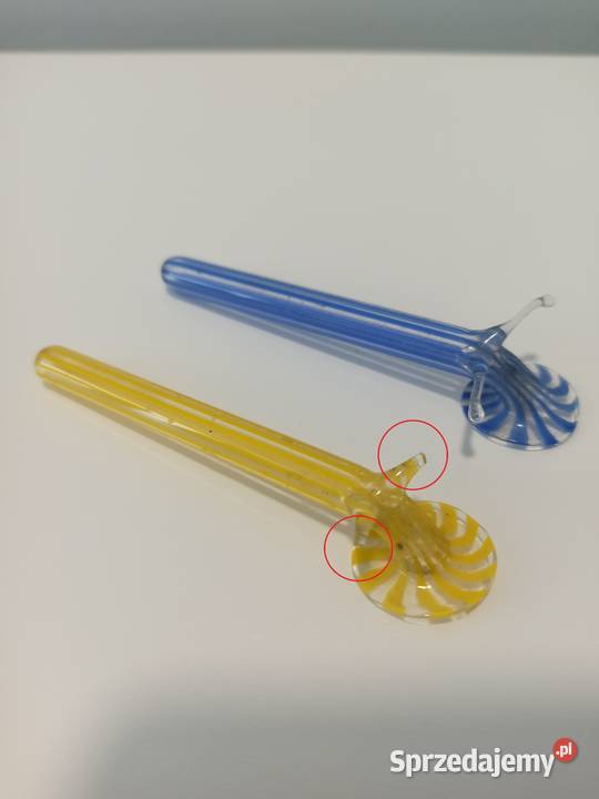 Flakoniki wazoniki Lauscha dwie sztuki śląskie sprzedam