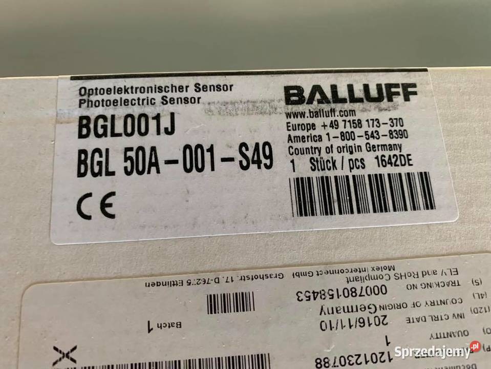 Balluff BGL001J BGL 50A001S49 Warszawa