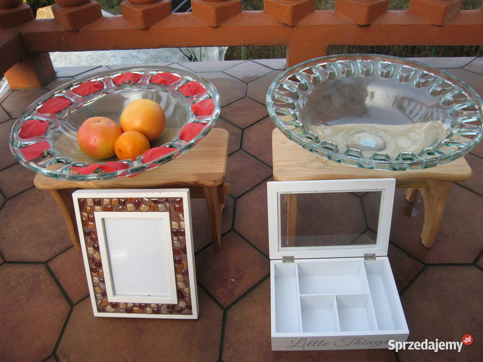 Szklane duże misy Szczecin