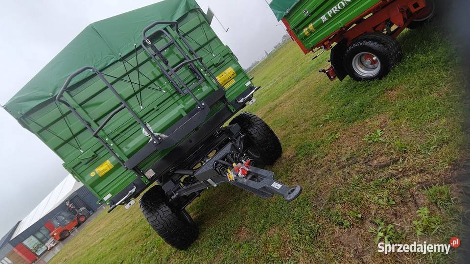 PRZYCZEPA 12 TON Pronar paletowa Finansowanie 0 Sieradz sprzedam