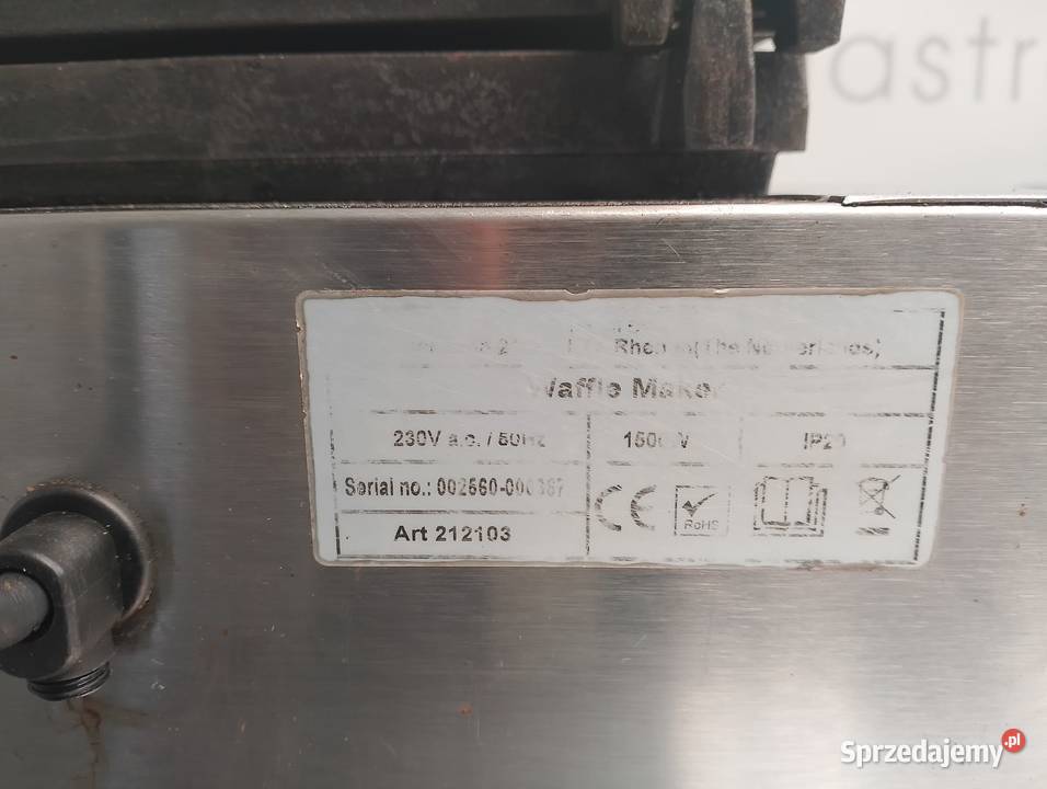 Gofrownica HENDI 212103