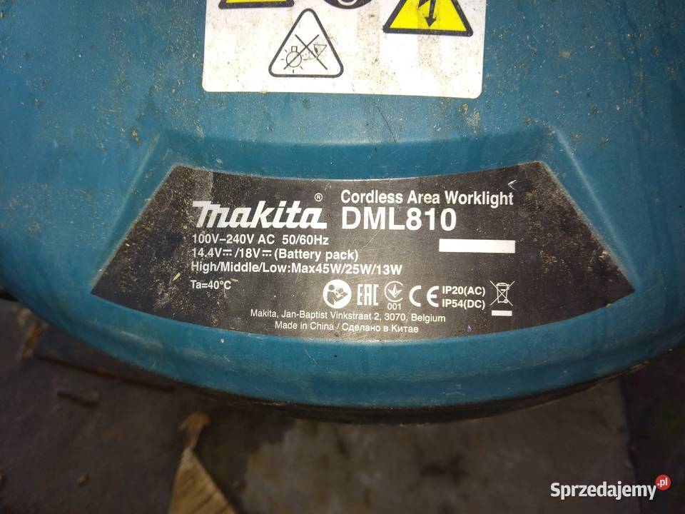 Halogen makita dml 805 Ciechanów