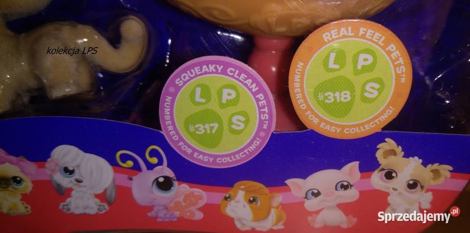 LPS ZESTAW shorthair fuzzy 318 UNIKAT Littlest Hasbro Rybnik sprzedam