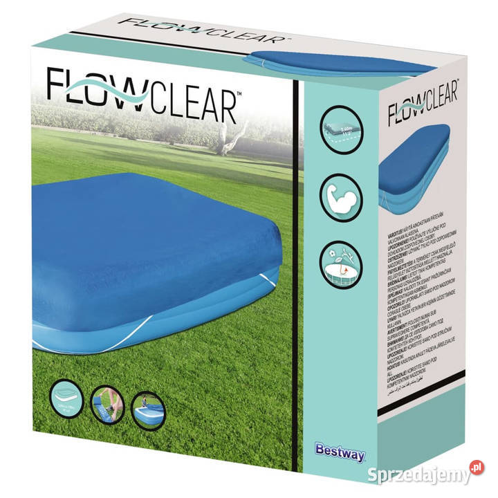Bestway Pokrywa na basen Flowclear 305x183x56 Warszawa