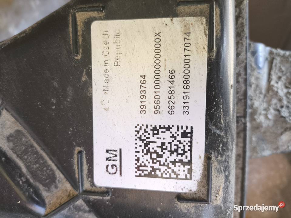 Zbiornik adblue opel astra 16 CDTI 2019 AdBlue małopolskie Rabka-Zdrój