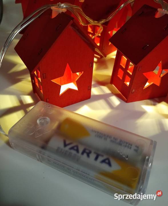 Światełka Domek Domki Led Girlanda Łańcuch pomorskie Gdańsk