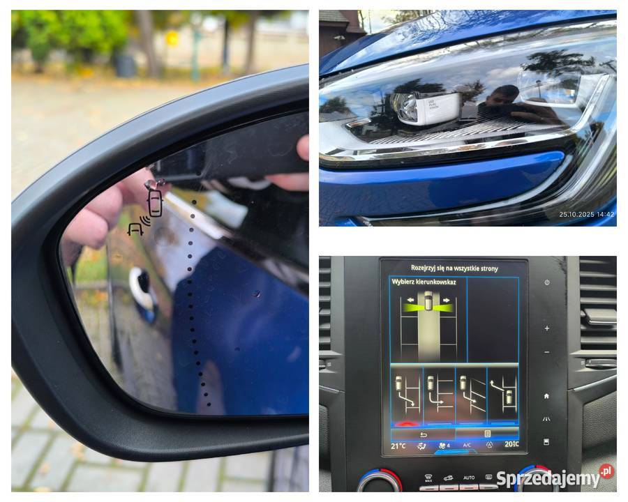 Renault Megane 4 GTline 13 tce 2019r czujnik zmierzchu