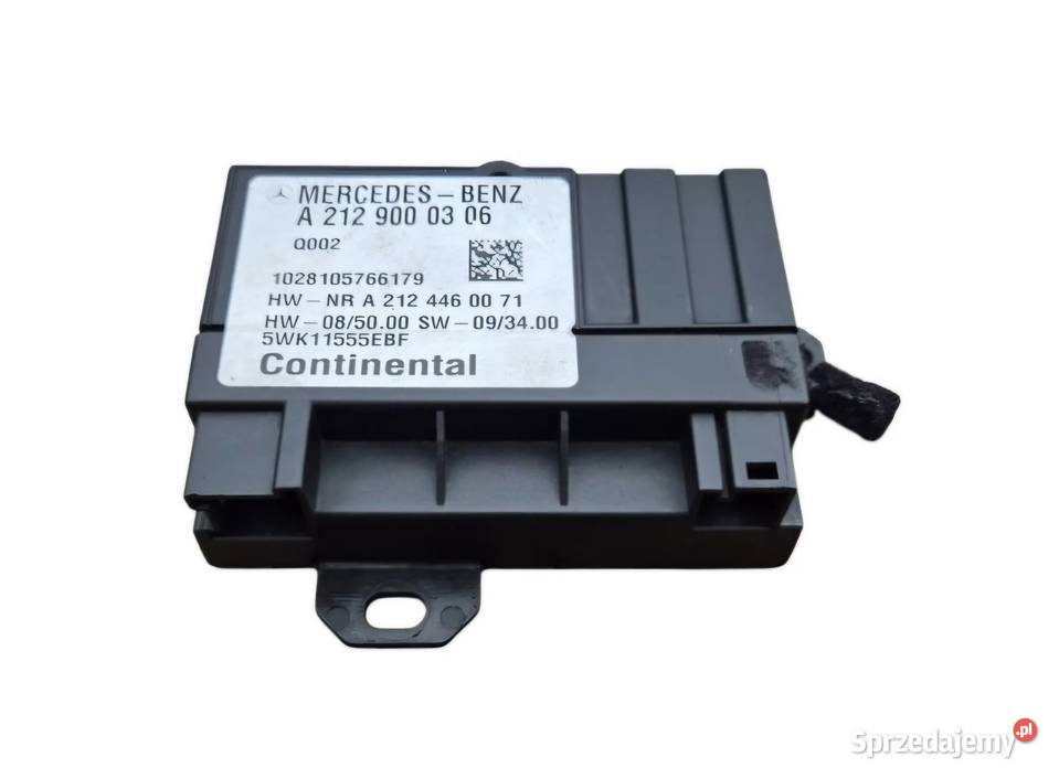 MODUŁ STEROWNIK POMPY PALIWA MERCEDES W204 świętokrzyskie